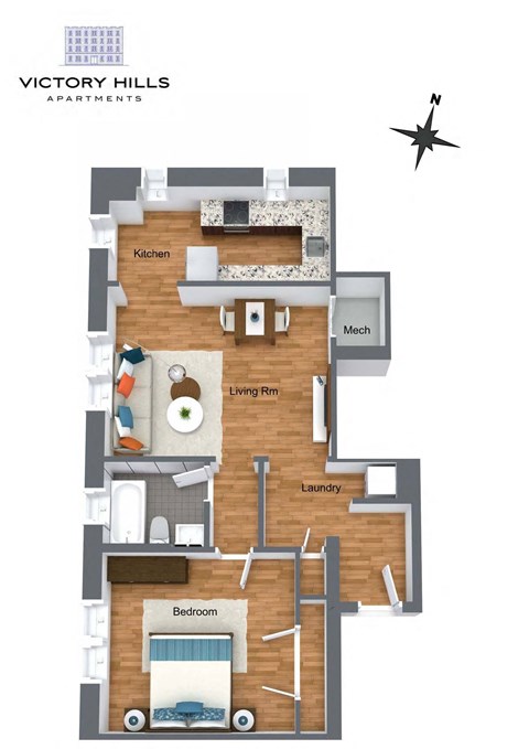 4211 2nd Street NW Studio-1 Bed Apartment for Rent - Photo Gallery 19